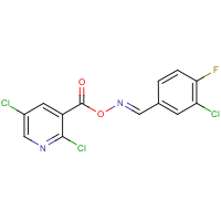 CAS:254985-88-1 | PC32304 | 2,5-dichloro-3-[({[(3-chloro-4-fluorophenyl)methylene]amino}oxy)carbonyl]pyridine