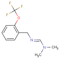 CAS: 255872-82-3 | PC32320 | N,N-dimethyl-N'-[2-(trifluoromethoxy)benzyl]iminoformamide