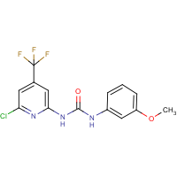 CAS: 256471-20-2 | PC32347 | N-[6-Chloro-4-(trifluoromethyl)-2-pyridyl]-N'-(3-methoxyphenyl)urea