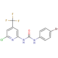 CAS: 256471-27-9 | PC32352 | N-(4-bromophenyl)-N'-[6-chloro-4-(trifluoromethyl)-2-pyridyl]urea