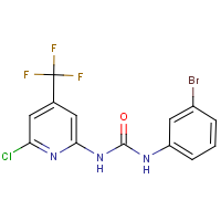 CAS:256471-28-0 | PC32353 | N-(3-bromophenyl)-N'-[6-chloro-4-(trifluoromethyl)-2-pyridyl]urea