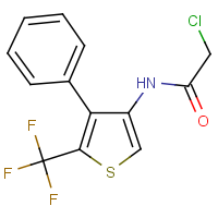 CAS:256488-24-1 | PC32358 | N1-[4-Phenyl-5-(trifluoromethyl)-3-thienyl]-2-chloroacetamide