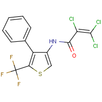 CAS: 256488-29-6 | PC32359 | N1-[4-phenyl-5-(trifluoromethyl)-3-thienyl]-2,3,3-trichloroacrylamide