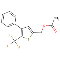 CAS:256425-20-4 | PC32366 | [4-phenyl-5-(trifluoromethyl)-2-thienyl]methyl acetate