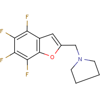 CAS:256525-88-9 | PC32377 | 1-[(4,5,6,7-tetrafluorobenzo[b]furan-2-yl)methyl]pyrrolidine