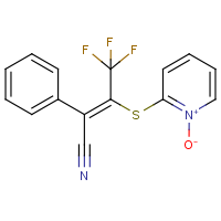 CAS: 256529-49-4 | PC32386 | 2-{[2-cyano-2-phenyl-1-(trifluoromethyl)vinyl]thio}pyridinium-1-olate