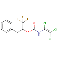 CAS:257287-72-2 | PC32394 | 1-benzyl-2,2,2-trifluoroethyl N-(1,2,2-trichlorovinyl)carbamate