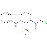 CAS: 257295-47-9 | PC32399 | 2-Chloro-1-[1-(trifluoromethyl)-1,3,4,9-tetrahydro-2H-beta-carbolin-2-yl]ethan-1-one