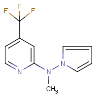 CAS: 257862-74-1 | PC32403 | N2-methyl-N2-(1H-pyrrol-1-yl)-4-(trifluoromethyl)pyridin-2-amine