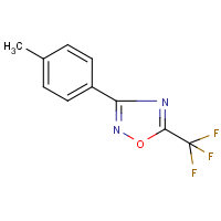 CAS:680215-58-1 | PC32407 | 3-(4-methylphenyl)-5-(trifluoromethyl)-1,2,4-oxadiazole