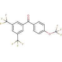 CAS: 257880-90-3 | PC32419 | [3,5-di(trifluoromethyl)phenyl][4-(trifluoromethoxy)phenyl]methanone