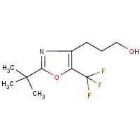CAS: 148183-78-2 | PC32420 | 3-[2-(tert-Butyl)-5-(trifluoromethyl)-1,3-oxazol-4-yl]propan-1-ol