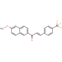 CAS:258518-47-7 | PC32431 | 1-(6-methoxy-2-naphthyl)-3-[4-(trifluoromethyl)phenyl]prop-2-en-1-one