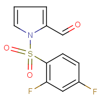 CAS: 258353-45-6 | PC32434 | 1-[(2,4-difluorophenyl)sulphonyl]-1H-pyrrole-2-carboxaldehyde