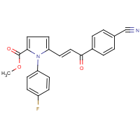 CAS:259089-86-6 | PC32446 | methyl 5-[3-(4-cyanophenyl)-3-oxo-1-propenyl]-1-(4-fluorophenyl)-1H-2-pyrrolecarboxylate