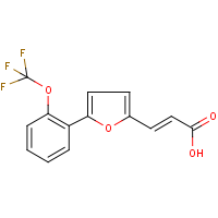 CAS:259196-57-1 | PC32473 | 3-{5-[2-(trifluoromethoxy)phenyl]-2-furyl}acrylic acid