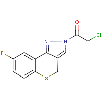 CAS: 259683-67-5 | PC32496 | 2-chloro-1-(8-fluoro-2,4-dihydrobenzo[5,6]thiino[4,3-c]pyrazol-2-yl)ethan-1-one