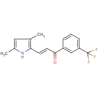 CAS:259544-84-8 | PC32500 | 3-(3,5-dimethyl-1H-pyrrol-2-yl)-1-[3-(trifluoromethyl)phenyl]prop-2-en-1-one