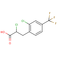 CAS:680215-64-9 | PC32506 | 2-chloro-3-[2-chloro-4-(trifluoromethyl)phenyl]propanoic acid