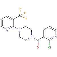 CAS:260392-54-9 | PC32513 | (2-Chloropyridin-3-yl){4-[3-(trifluoromethyl)pyridin-2-yl]piperazino}methanone