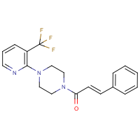 CAS:260367-88-2 | PC32517 | 3-phenyl-1-{4-[3-(trifluoromethyl)pyridin-2-yl]piperazino}prop-2-en-1-one