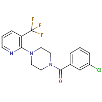CAS:260367-98-4 | PC32518 | (3-chlorophenyl){4-[3-(trifluoromethyl)pyridin-2-yl]piperazino}methanone