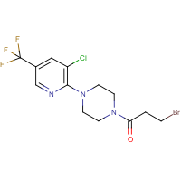 CAS:260554-80-1 | PC32538 | 3-Bromo-1-{4-[3-chloro-5-(trifluoromethyl)pyridin-2-yl]piperazino}propan-1-one