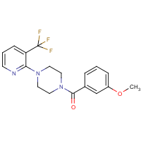 CAS:260798-43-4 | PC32541 | (3-Methoxyphenyl){4-[3-(trifluoromethyl)pyridin-2-yl]piperazino}methanone