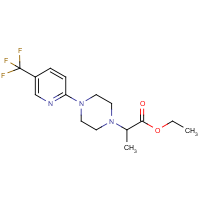 CAS:260555-47-3 | PC32547 | Ethyl 2-{4-[5-(trifluoromethyl)pyridin-2-yl]piperazino}propanoate