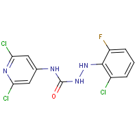 CAS:261623-03-4 | PC32581 | N1-(2,6-dichloro-4-pyridyl)-2-(2-chloro-6-fluorophenyl)hydrazine-1-carboxamide