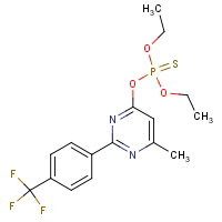 CAS:261959-15-3 | PC32585 | O,O-diethyl O-{6-methyl-2-[4-(trifluoromethyl)phenyl]pyrimidin-4-yl} phosphothioate