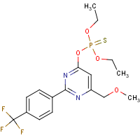 CAS:261959-16-4 | PC32586 | O,O-diethyl O-{6-(methoxymethyl)-2-[4-(trifluoromethyl)phenyl]pyrimidin-4-yl} phosphothioate