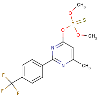 CAS:680216-32-4 | PC32587 | O,O-dimethyl O-{6-methyl-2-[4-(trifluoromethyl)phenyl]pyrimidin-4-yl} phosphothioate