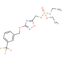 CAS:263755-68-6 | PC32610 | O,S-diethyl S-[(3-{[3-(trifluoromethyl)benzyl]oxy}-1,2,4-oxadiazol-5-yl)methyl] phosphodithioate