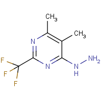 CAS:680216-40-4 | PC32613 | 4-hydrazino-5,6-dimethyl-2-(trifluoromethyl)pyrimidine