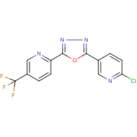 CAS:265307-78-6 | PC32621 | 2-(6-Chloro-3-pyridyl)-5-[5-(trifluoromethyl)-2-pyridyl]-1,3,4-oxadiazole