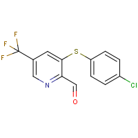 CAS: 264924-39-2 | PC32624 | 3-[(4-chlorophenyl)thio]-5-(trifluoromethyl)pyridine-2-carboxaldehyde