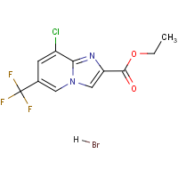 CAS:1211132-28-3 | PC3263 | Ethyl 8-chloro-6-(trifluoromethyl)imidazo[1,2-a]pyridine-2-carboxylate hydrobromide