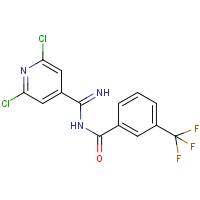 CAS:266337-66-0 | PC32630 | N1-[(2,6-dichloro-4-pyridyl)(imino)methyl]-3-(trifluoromethyl)benzamide