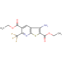 CAS: 175277-75-5 | PC32631 | diethyl 3-amino-6-(trifluoromethyl)thieno[2,3-b]pyridine-2,5-dicarboxylate