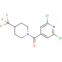 CAS: 266361-80-2 | PC32633 | (2,6-dichloro-4-pyridyl)[4-(trifluoromethyl)piperidino]methanone