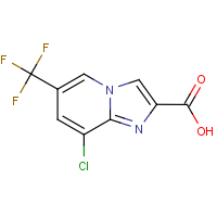 CAS:353258-35-2 | PC3264 | 8-Chloro-6-(trifluoromethyl)imidazo[1,2-a]pyridine-2-carboxylic acid