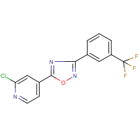 CAS:266692-21-1 | PC32641 | 5-(2-chloro-4-pyridyl)-3-[3-(trifluoromethyl)phenyl]-1,2,4-oxadiazole