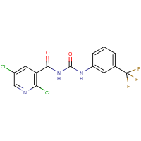 CAS:680216-68-6 | PC32644 | N-[(2,5-dichloro-3-pyridyl)carbonyl]-N'-[3-(trifluoromethyl)phenyl]urea