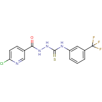 CAS:680216-93-7 | PC32648 | N1-[3-(trifluoromethyl)phenyl]-2-[(6-chloro-3-pyridyl)carbonyl]hydrazine-1-carbothioamide