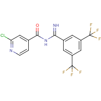 CAS:680217-39-4 | PC32670 | N-[[3,5-bis(trifluoromethyl)phenyl](imino)methyl]-2-chloroisonicotinamide