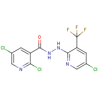 CAS:680217-59-8 | PC32677 | N'3-[5-chloro-3-(trifluoromethyl)-2-pyridyl]-2,5-dichloropyridine-3-carbohydrazide