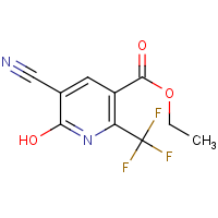 CAS: 144456-86-0 | PC3269 | Ethyl 5-cyano-6-hydroxy-2-(trifluoromethyl)nicotinate