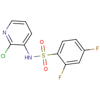 CAS: 680218-02-4 | PC32697 | N1-(2-chloro-3-pyridyl)-2,4-difluorobenzene-1-sulphonamide