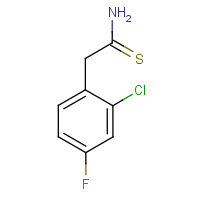 CAS: 306937-36-0 | PC32706 | 2-(2-Chloro-4-fluorophenyl)ethanethioamide